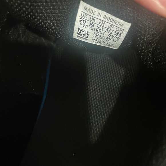 🆕 Adidas Superstar ADV Shoes - Core Black/White/White Sz 20 - Picture 5 of 12